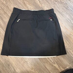 Nike Black Golf Skort